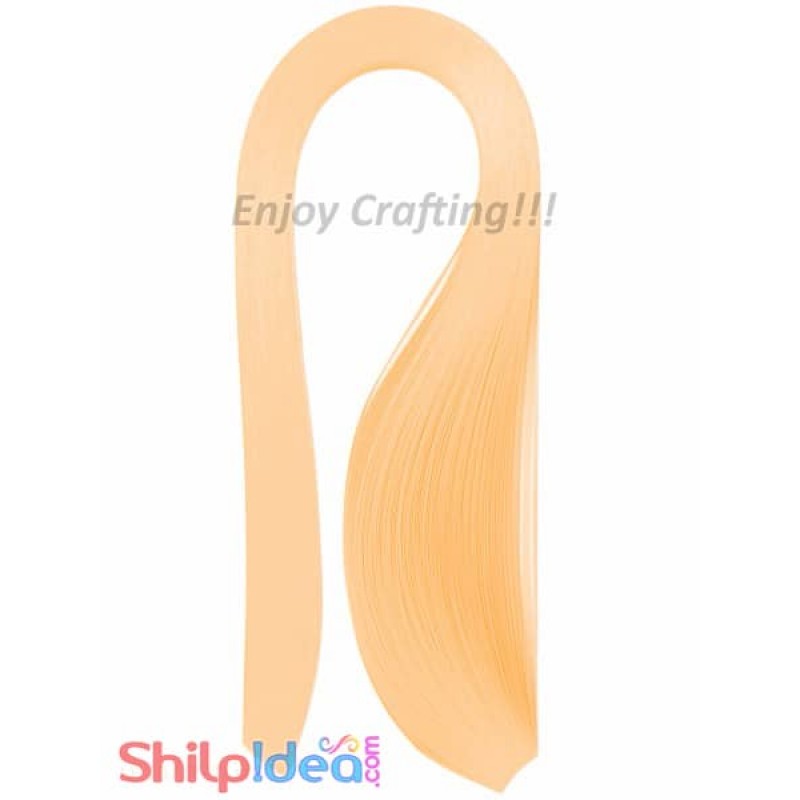 Quilling Paper Strips - Yellow Parchment - 3mm